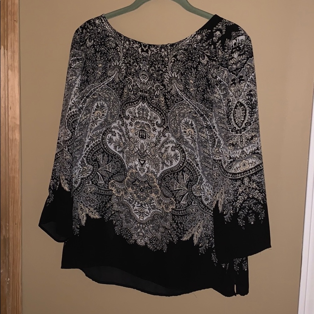Dressy black top